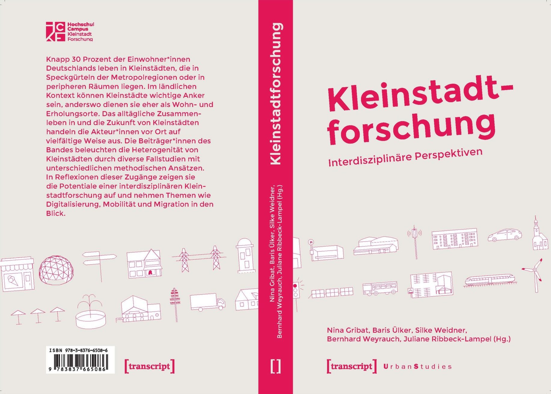 Cover Sammelband "Kleinstadtforschung. Interdisziplinäre Perspektiven"
